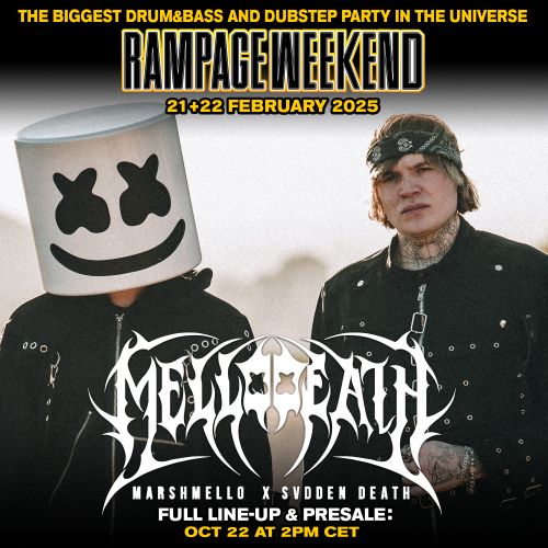 HEADLINER: MELLODEATH (MARSHMELLO X SVDDEN DEATH) HEADLINER: MELLODEATH (MARSHMELLO X SVDDEN DEATH)