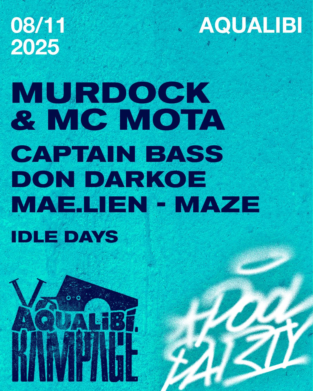 RAMPAGE X AQUALIBI: POOL PARTY - FULL LINEUP